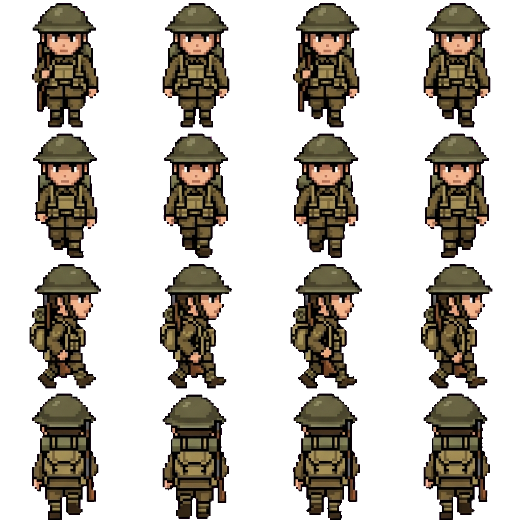 George Bennet movement sprite