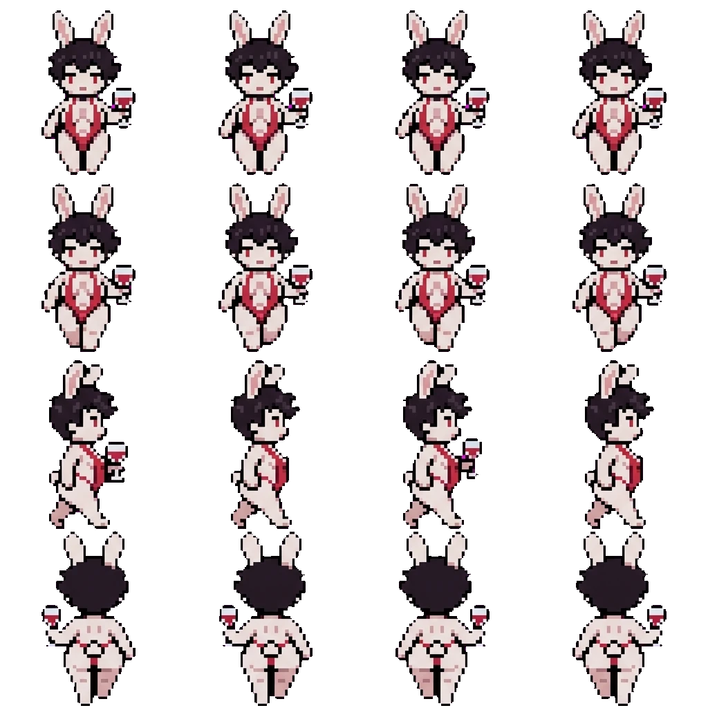 Luke movement sprite