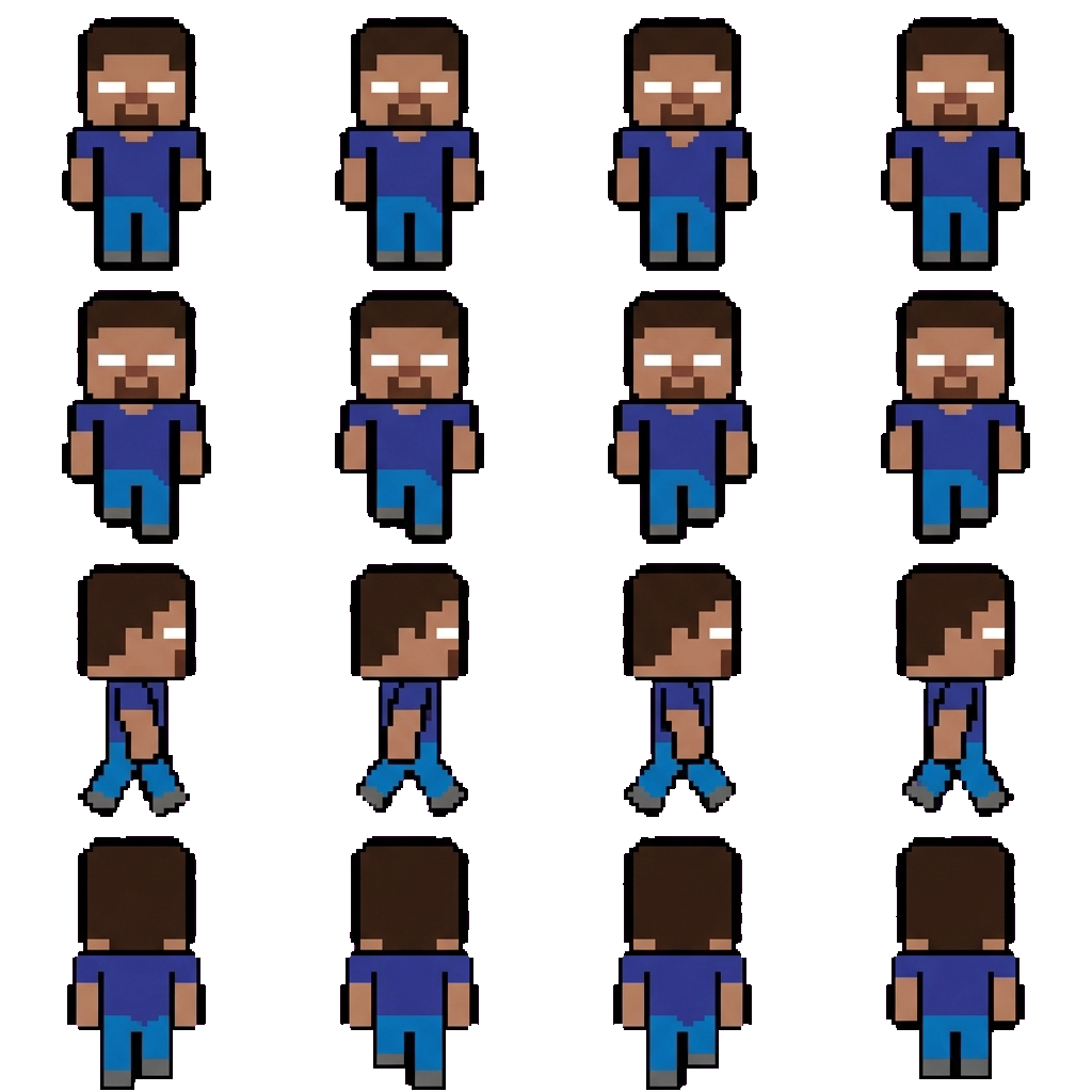 Hero-brian movement sprite
