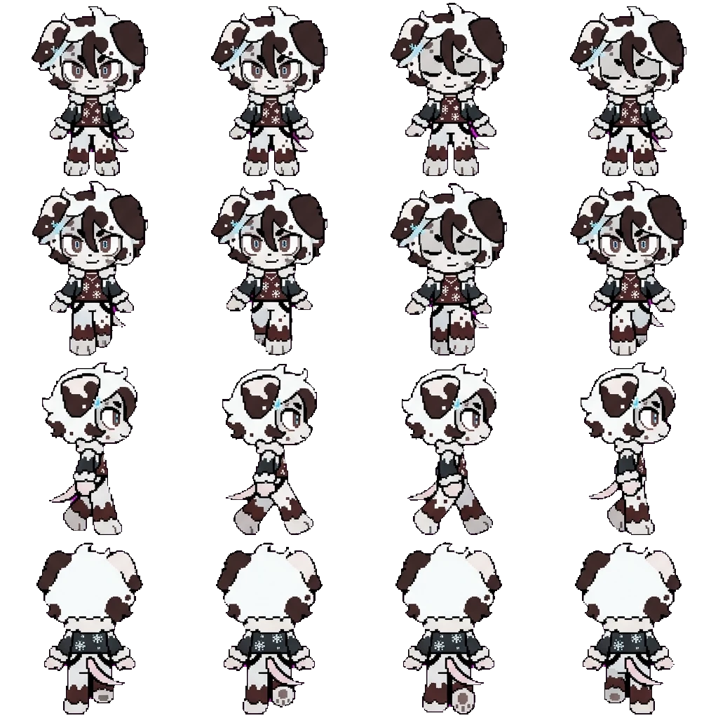 Chocomaltian movement sprite