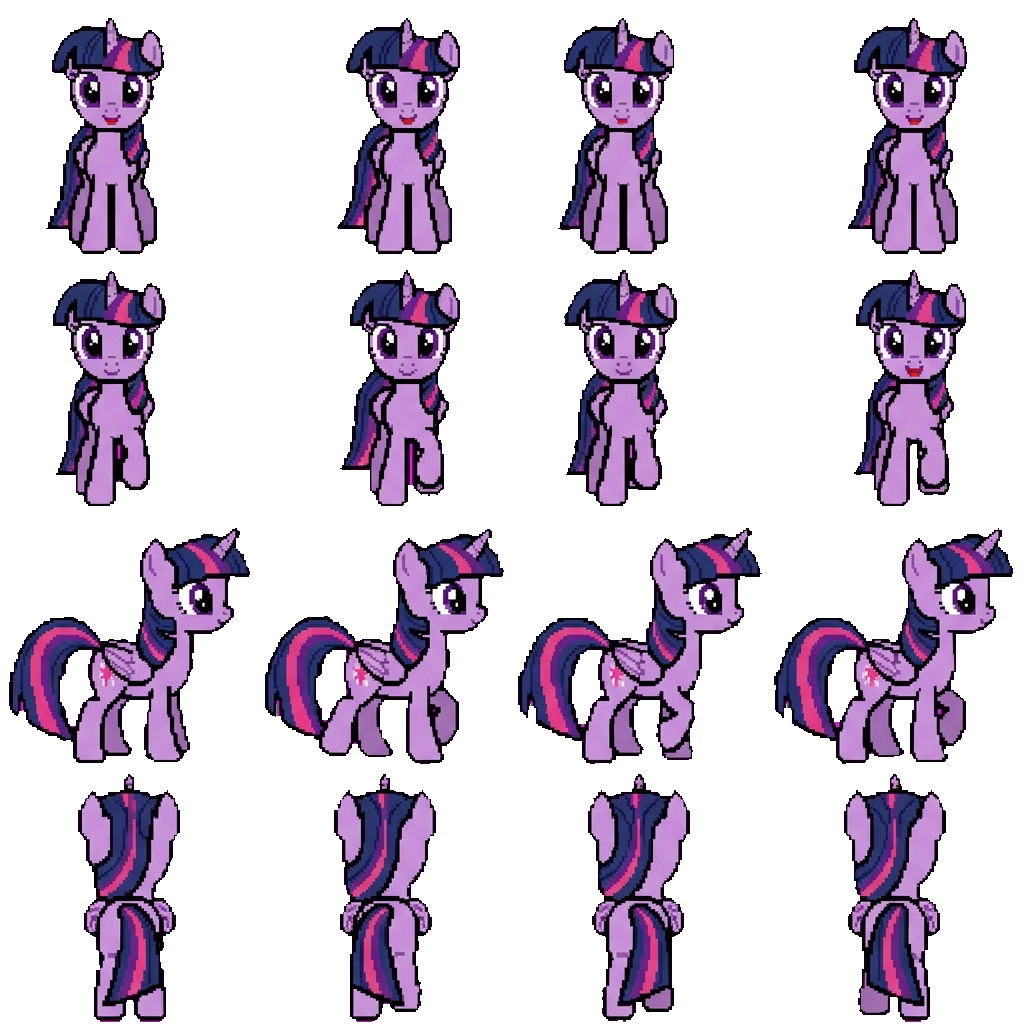 Twilight sparkle movement sprite