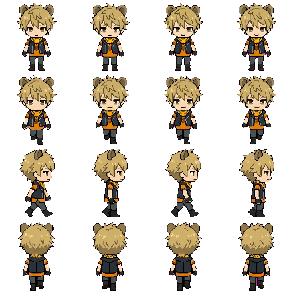 Ruggie movement sprite