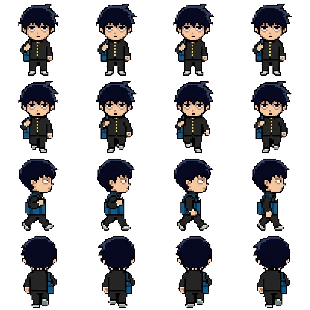 Ritsu movement sprite