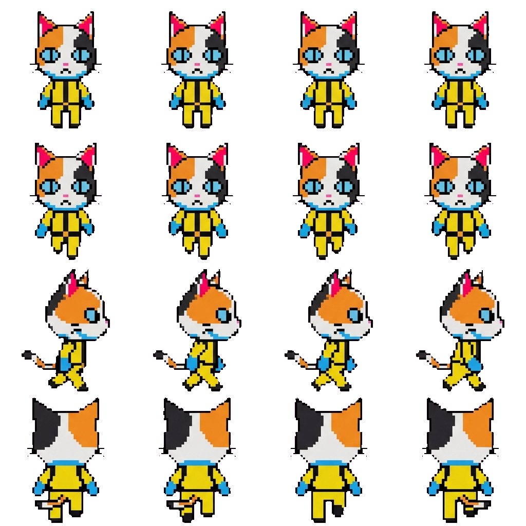 Sam movement sprite
