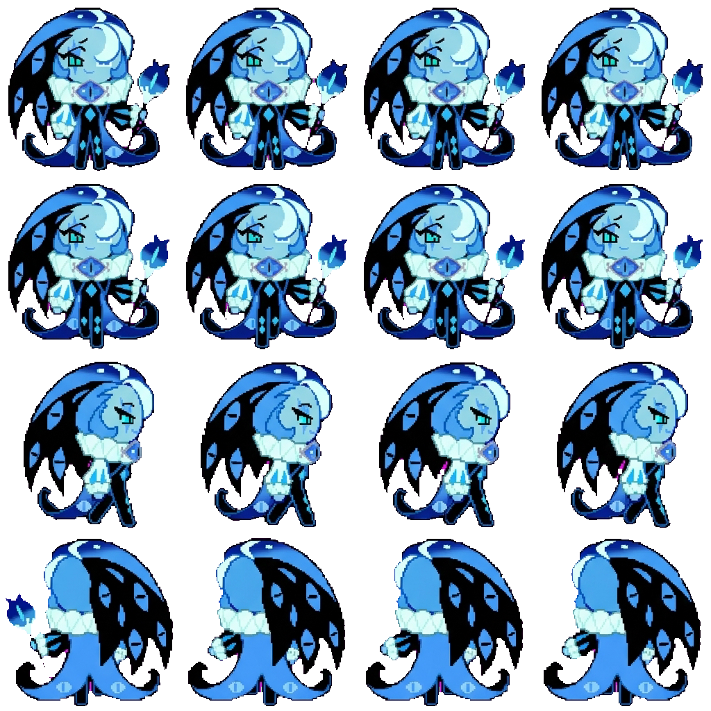 Shadow Milk Cookie movement sprite