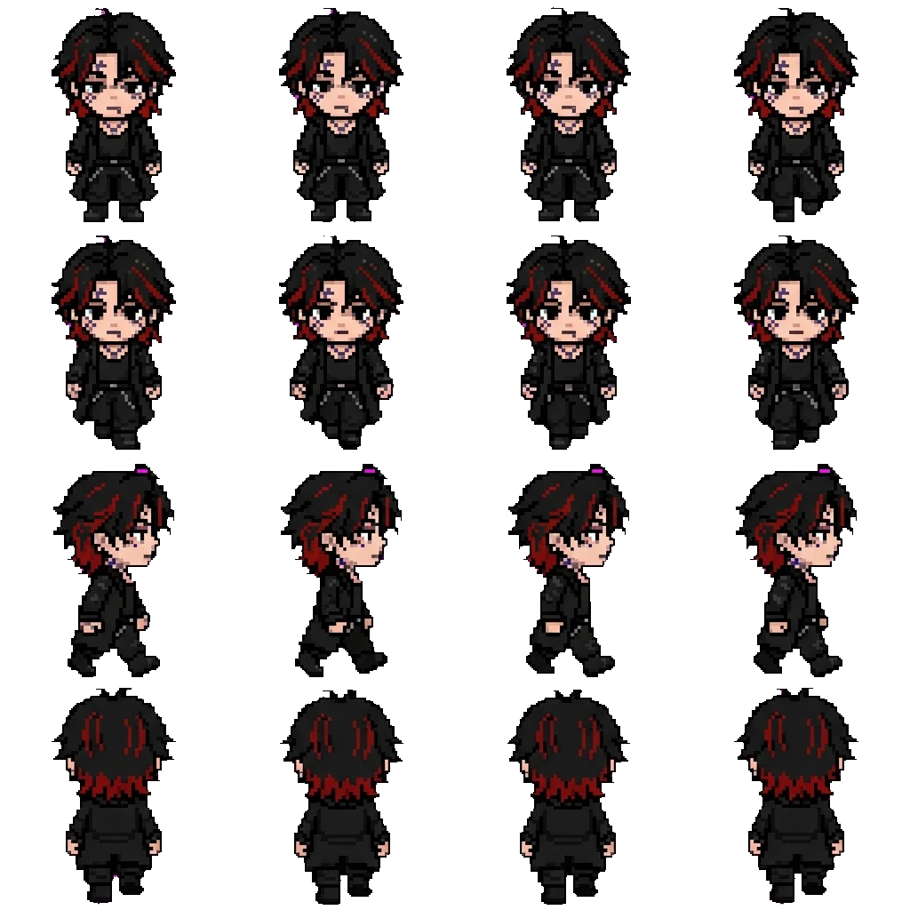 Lix Aihara movement sprite