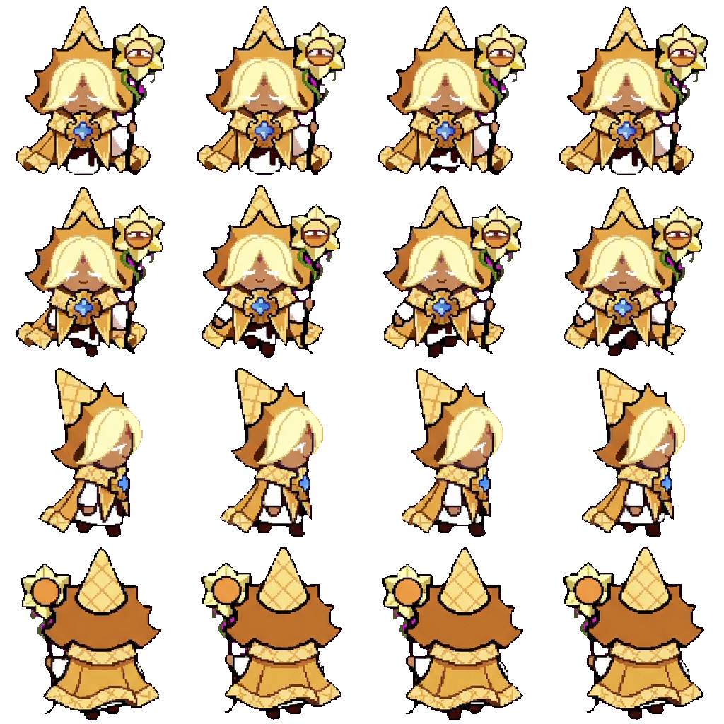 Pure Vanilla Cookie movement sprite