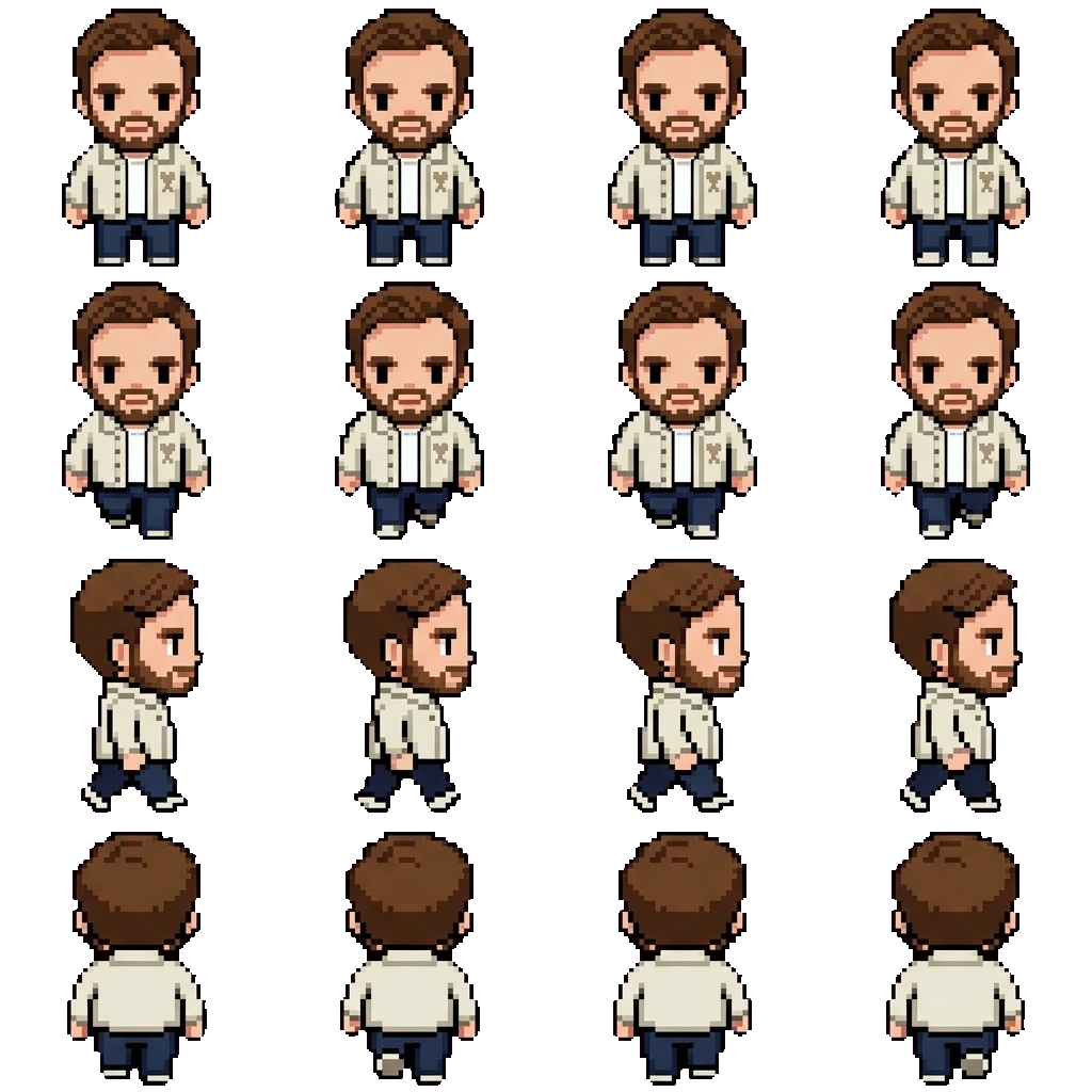 Ibai Llanos movement sprite