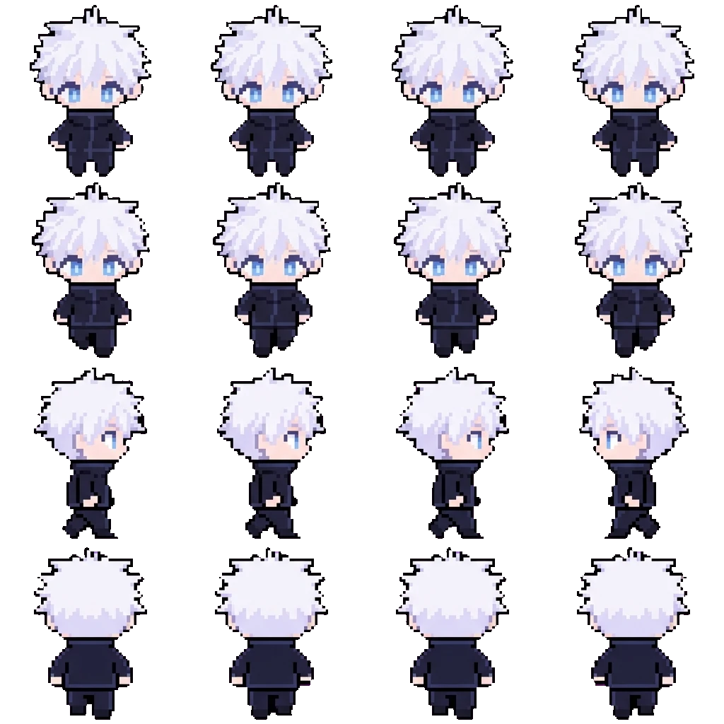 Satoru Gojo movement sprite