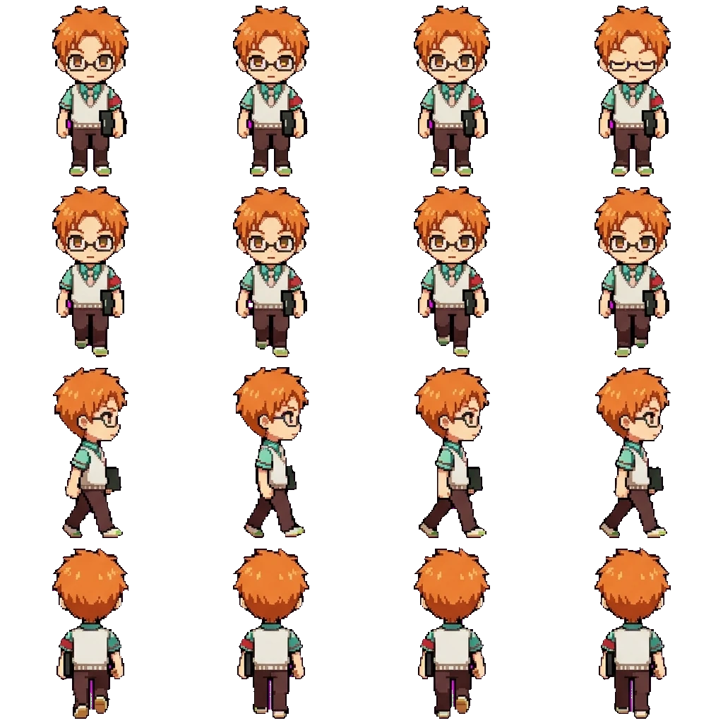 Akane Aoi movement sprite