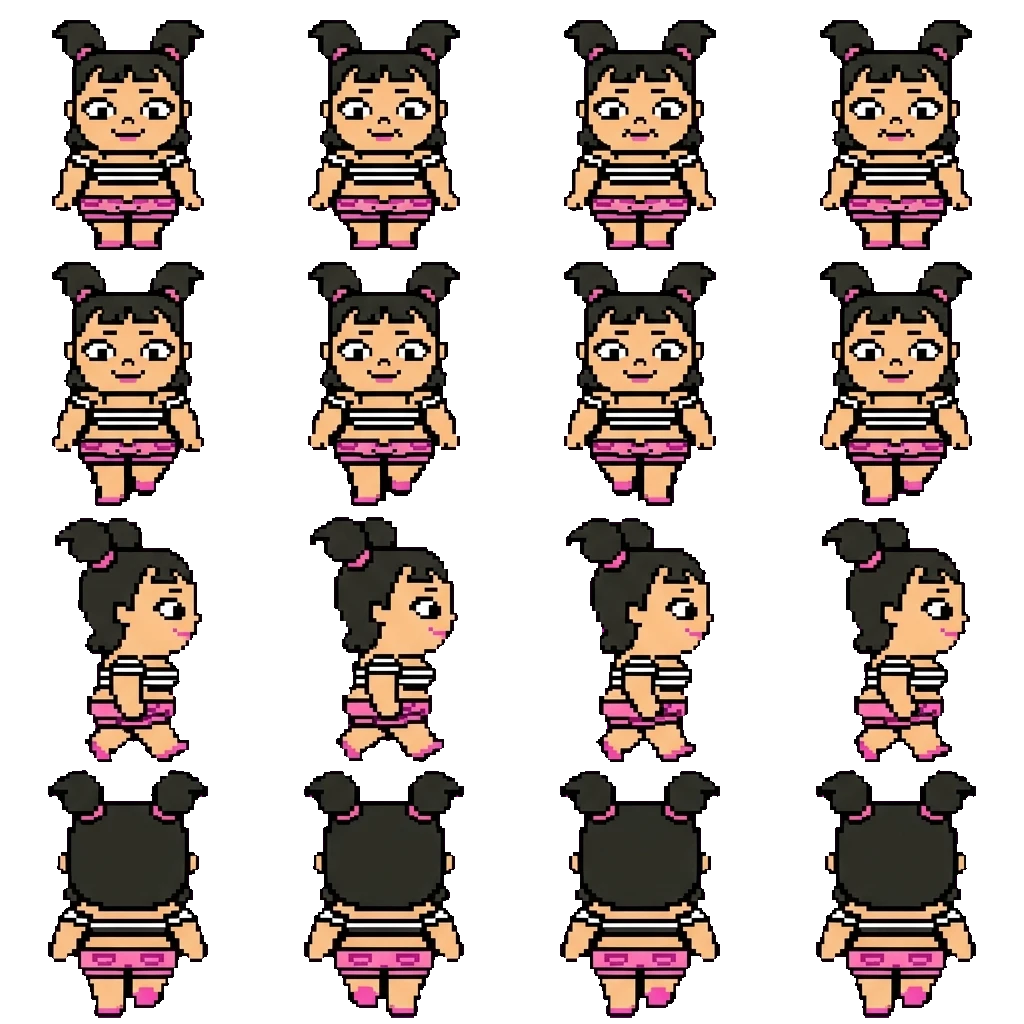 Sadie movement sprite