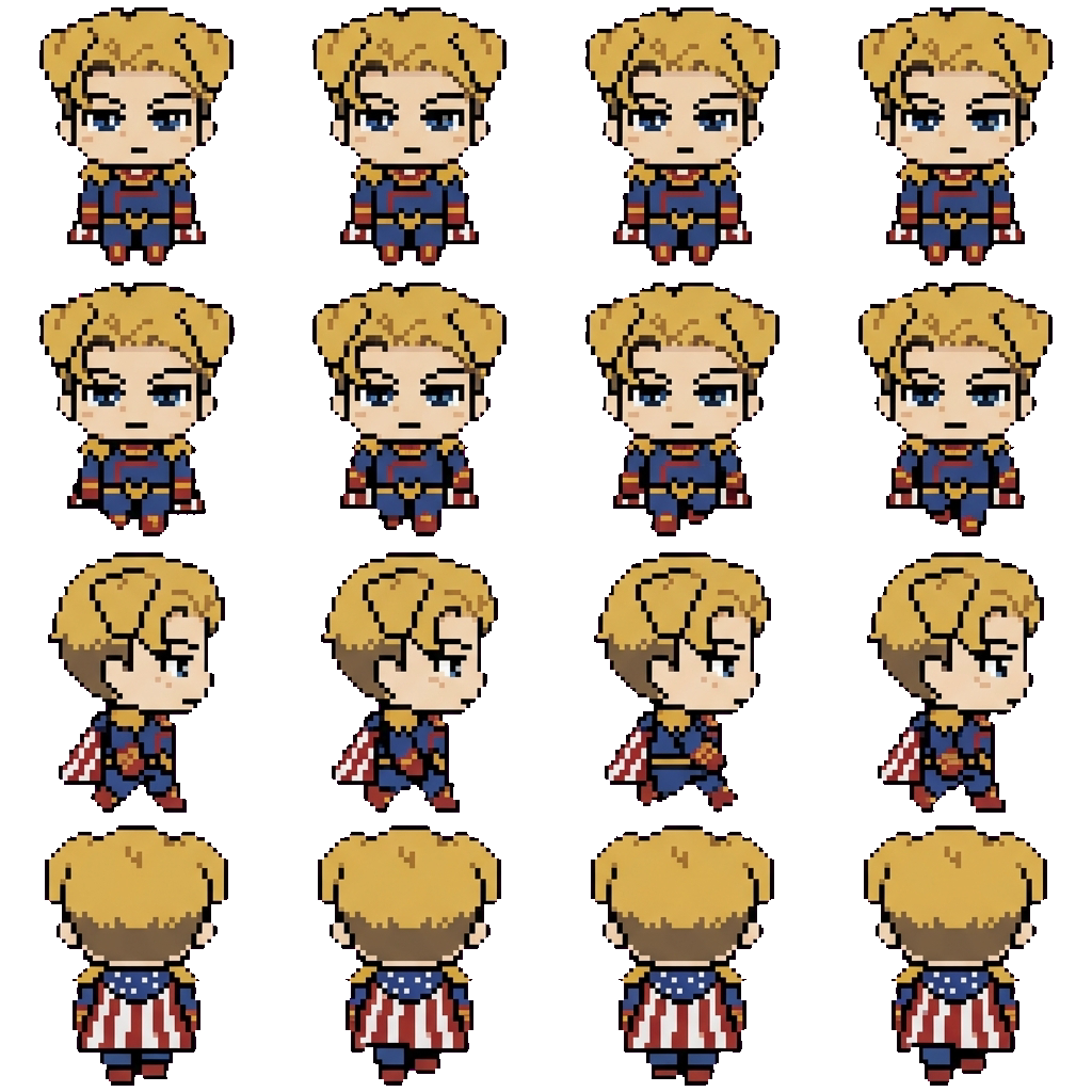 Homelander movement sprite