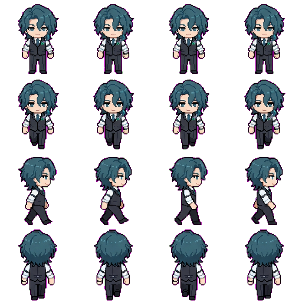 Luke Sherwood movement sprite