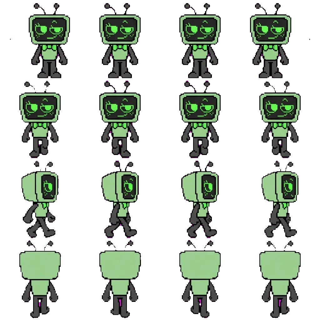 Vee movement sprite
