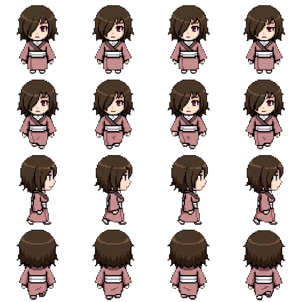 Mei movement sprite