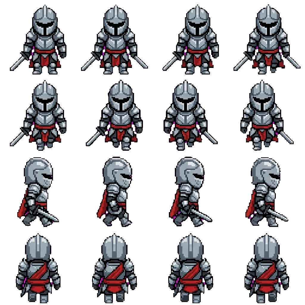 Knight movement sprite
