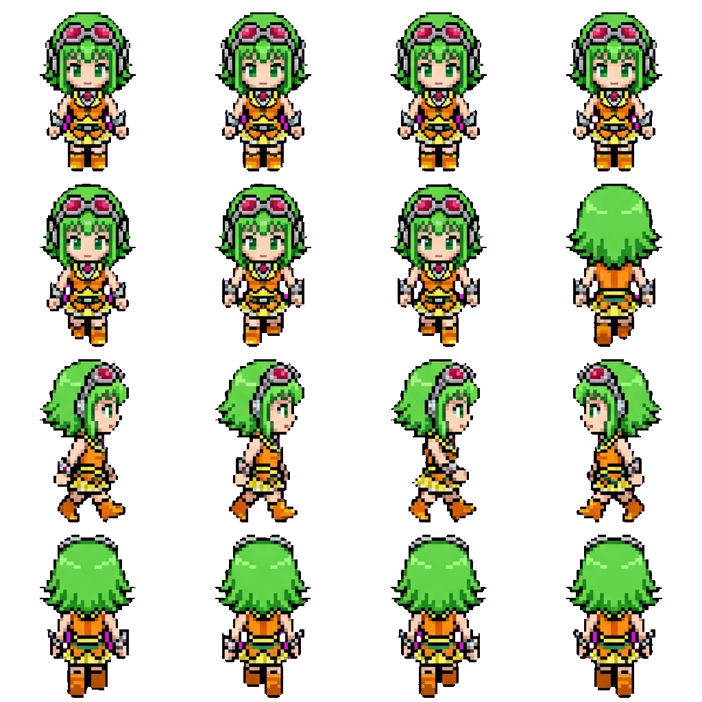 Gumi movement sprite