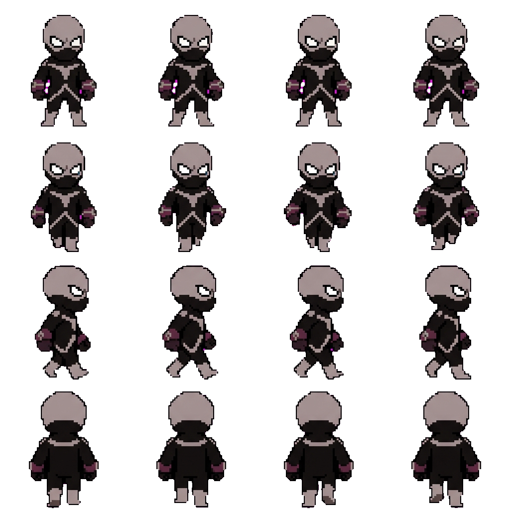 Jin movement sprite