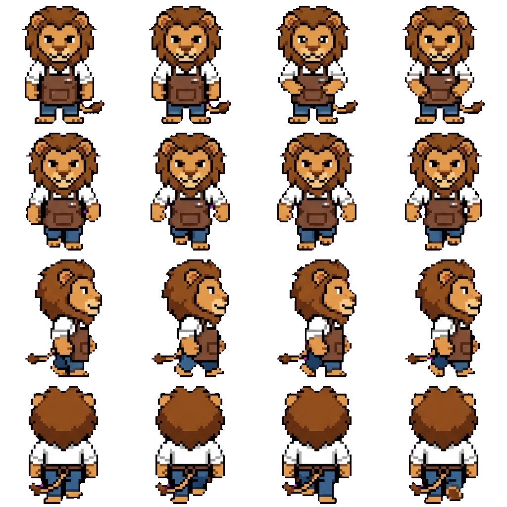 Lex movement sprite