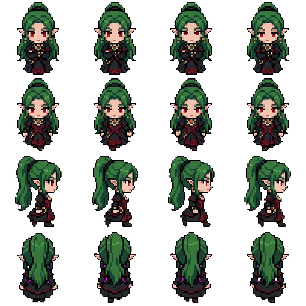 Амелия Блайт movement sprite