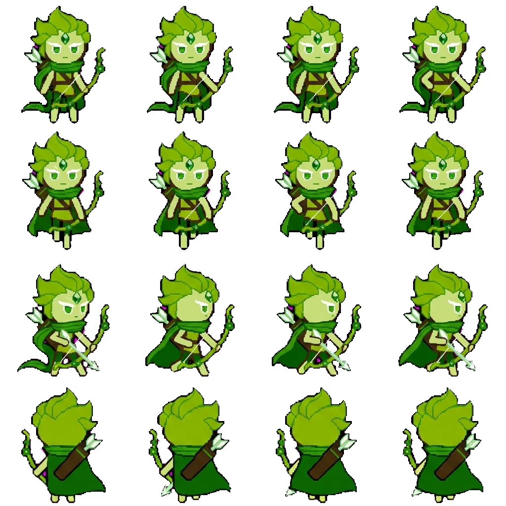 Wind Archer movement sprite