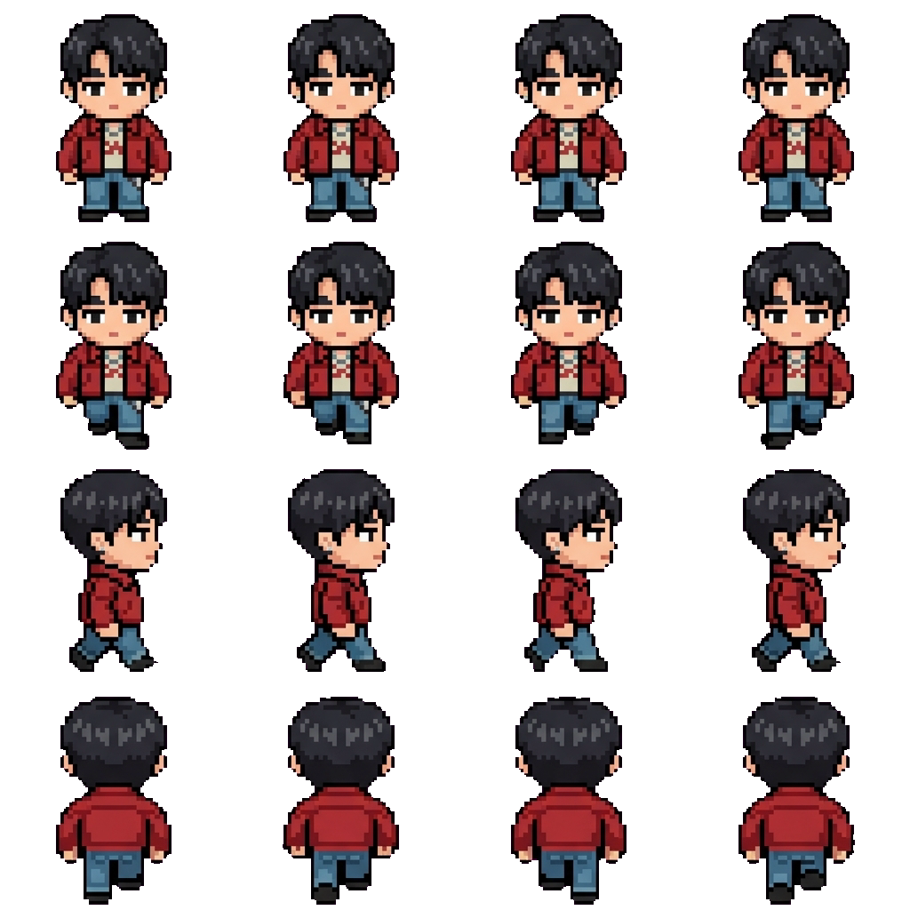 Changbin movement sprite