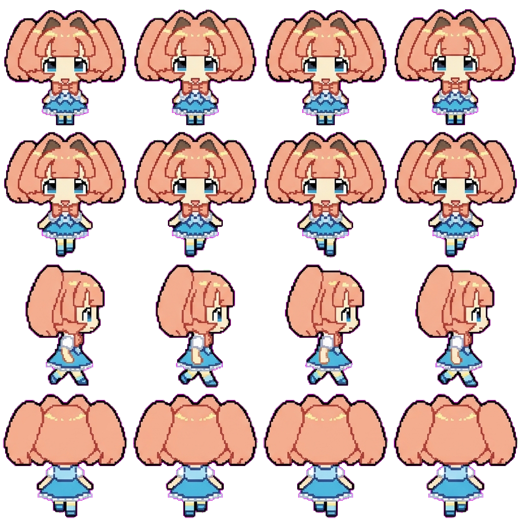 Stat movement sprite