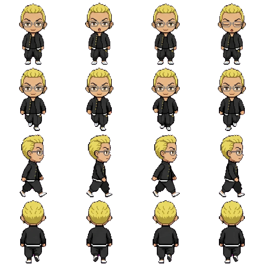 Kisaki movement sprite