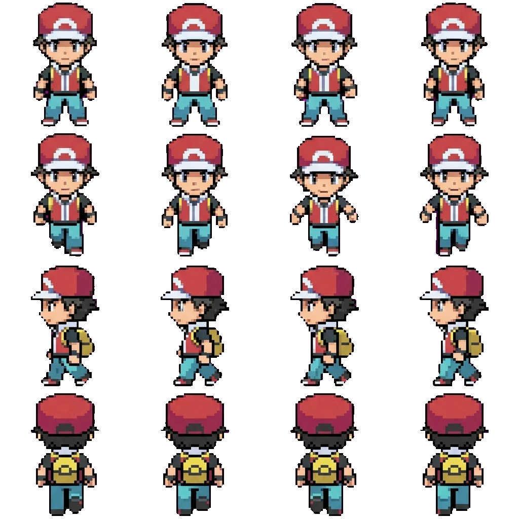 Red movement sprite