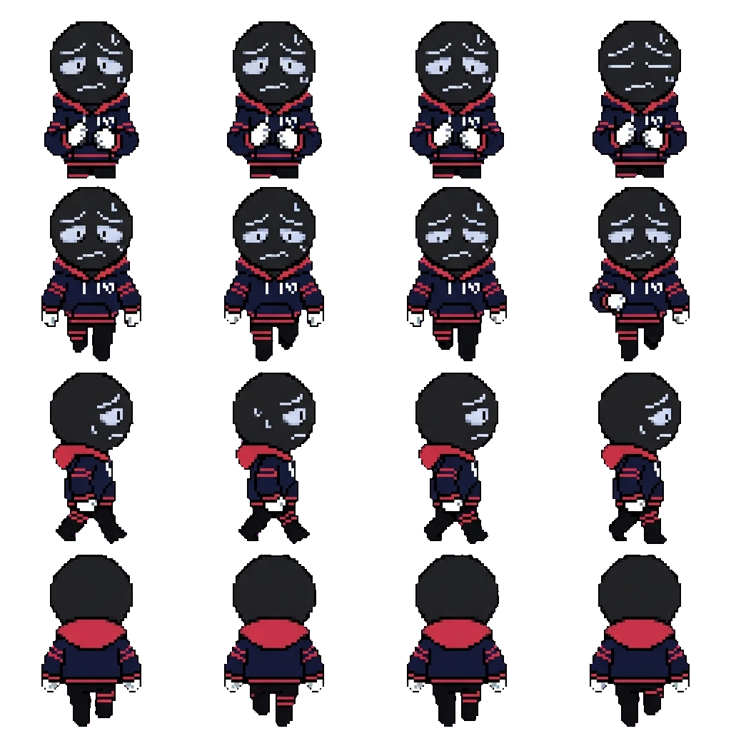 Shadowman movement sprite