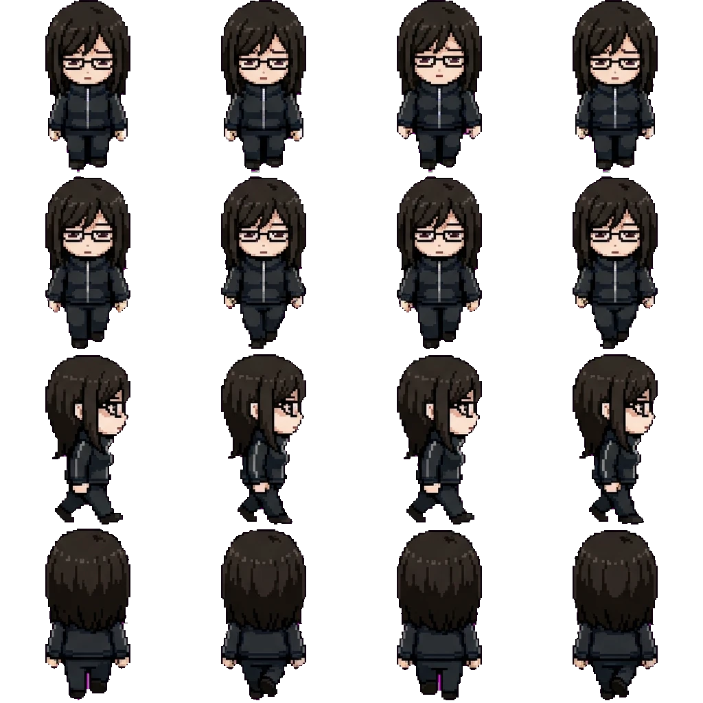 Matika movement sprite
