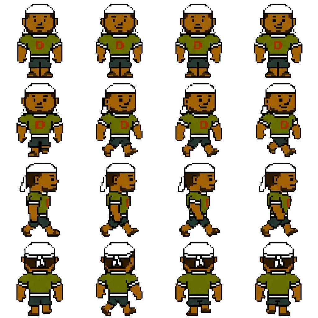 DJ movement sprite