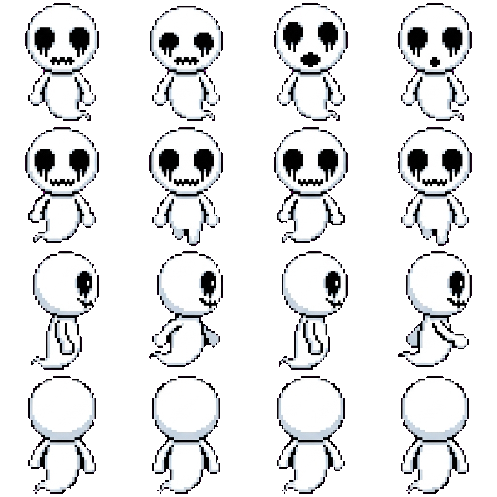 Ghost movement sprite