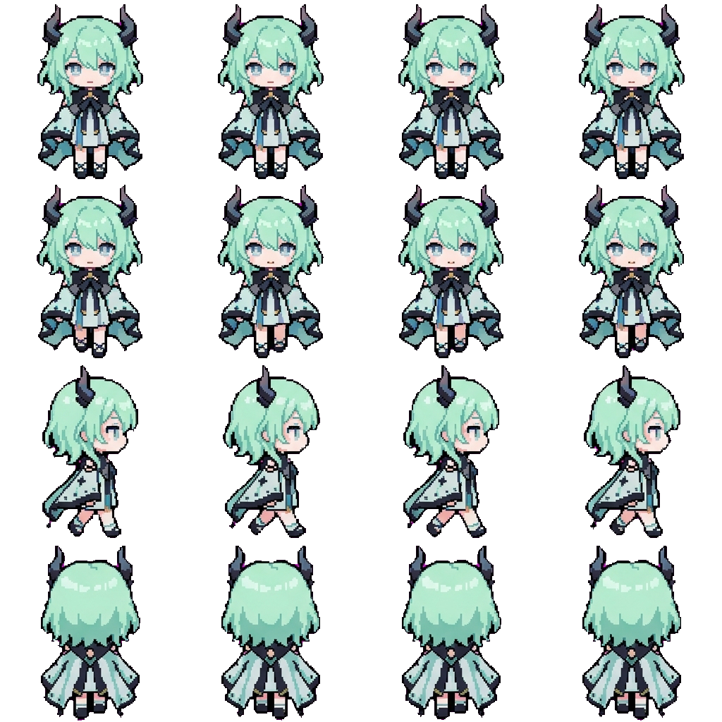 Seana movement sprite