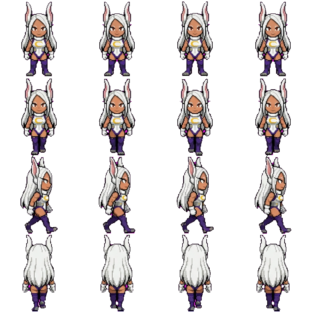 Mirko movement sprite