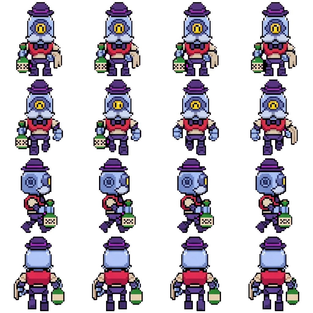 Barley movement sprite