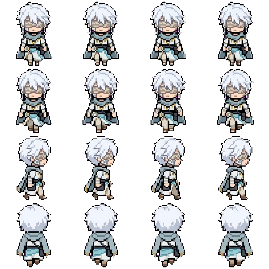 Blanc movement sprite