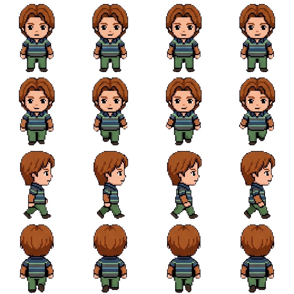 Fred Weasley movement sprite
