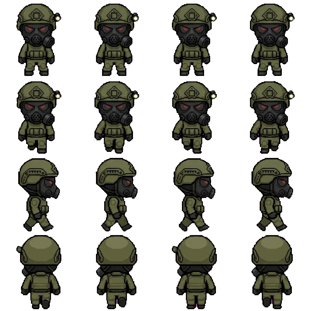 Gilbert Berran movement sprite