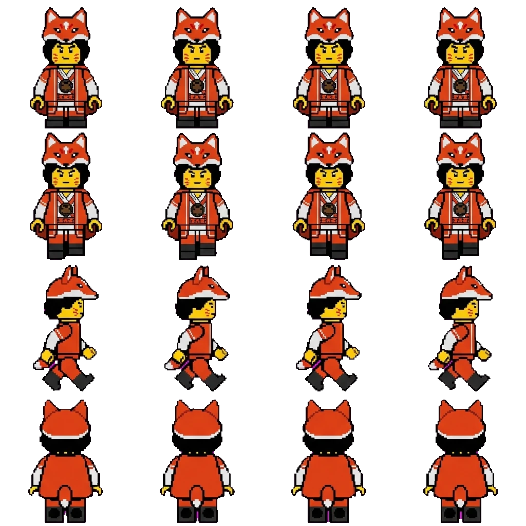 Beniro movement sprite