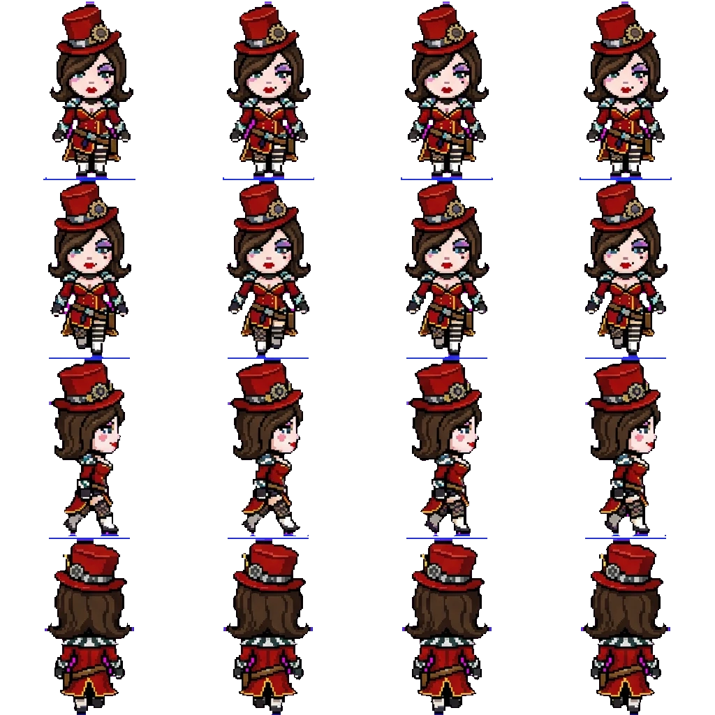 Moxxi movement sprite