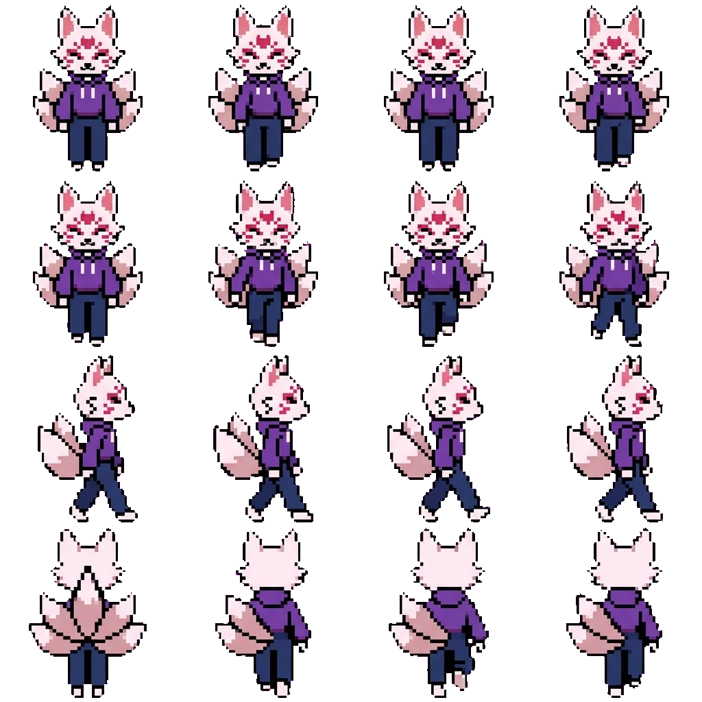 Ishiro movement sprite