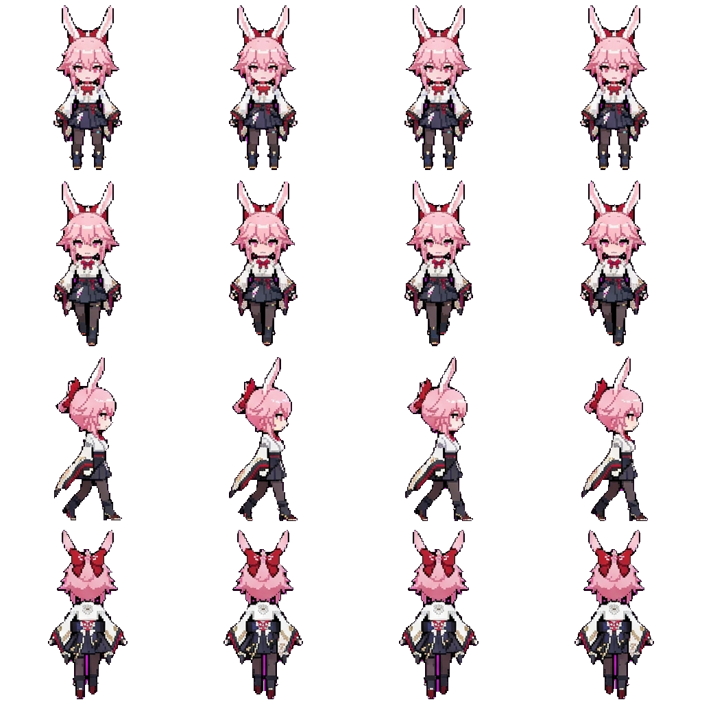 Evanescia movement sprite