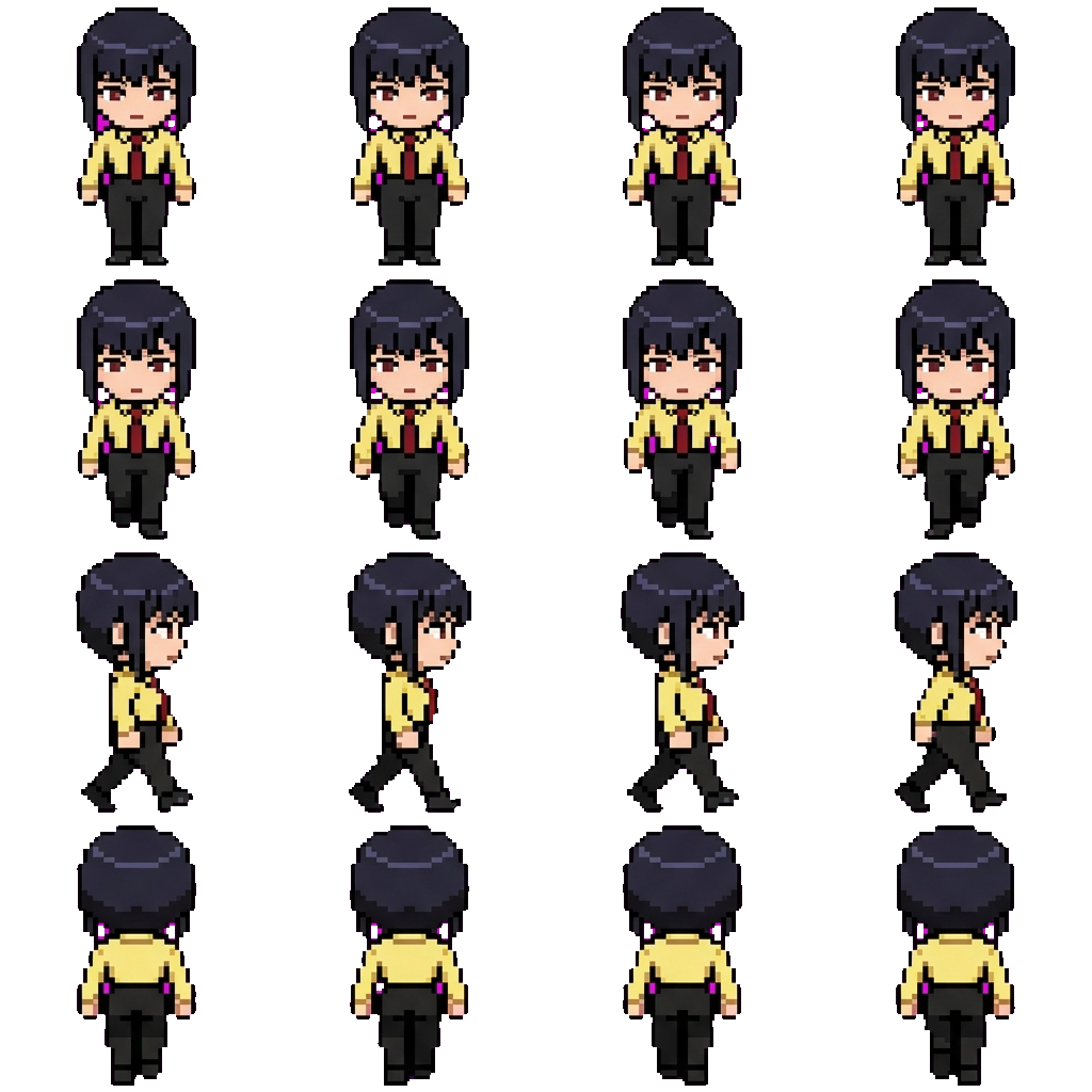 Yakiko movement sprite