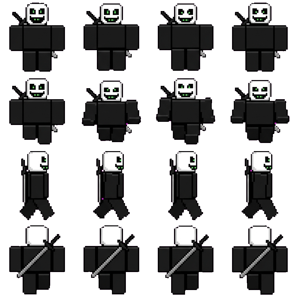 Pursuer movement sprite