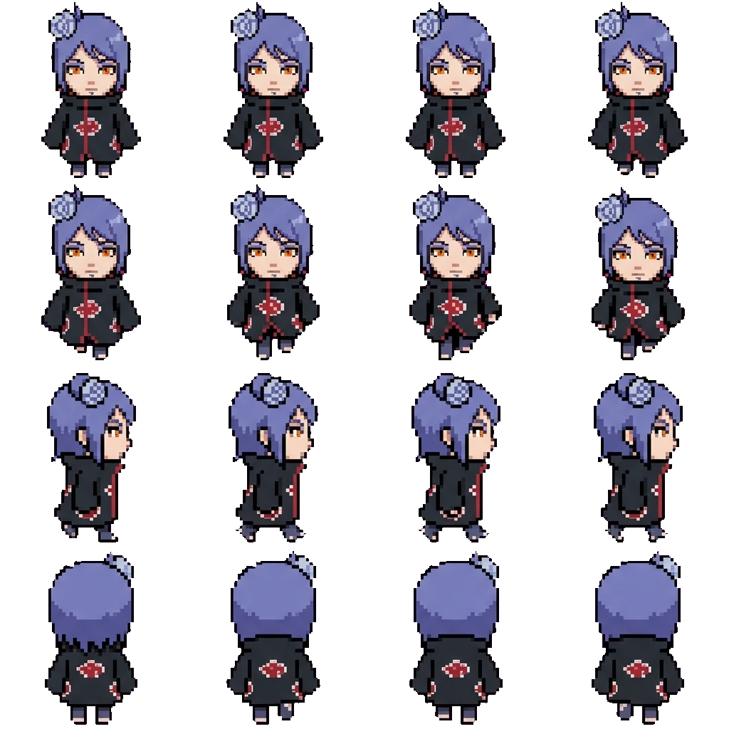 Konan movement sprite