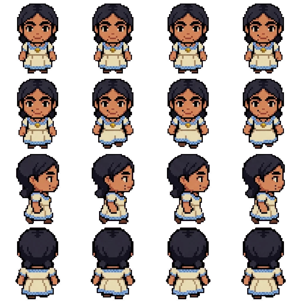 Celia movement sprite