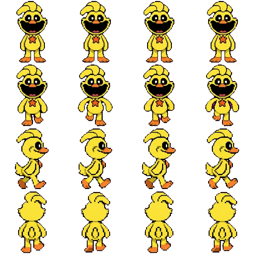 KickinChicken movement sprite