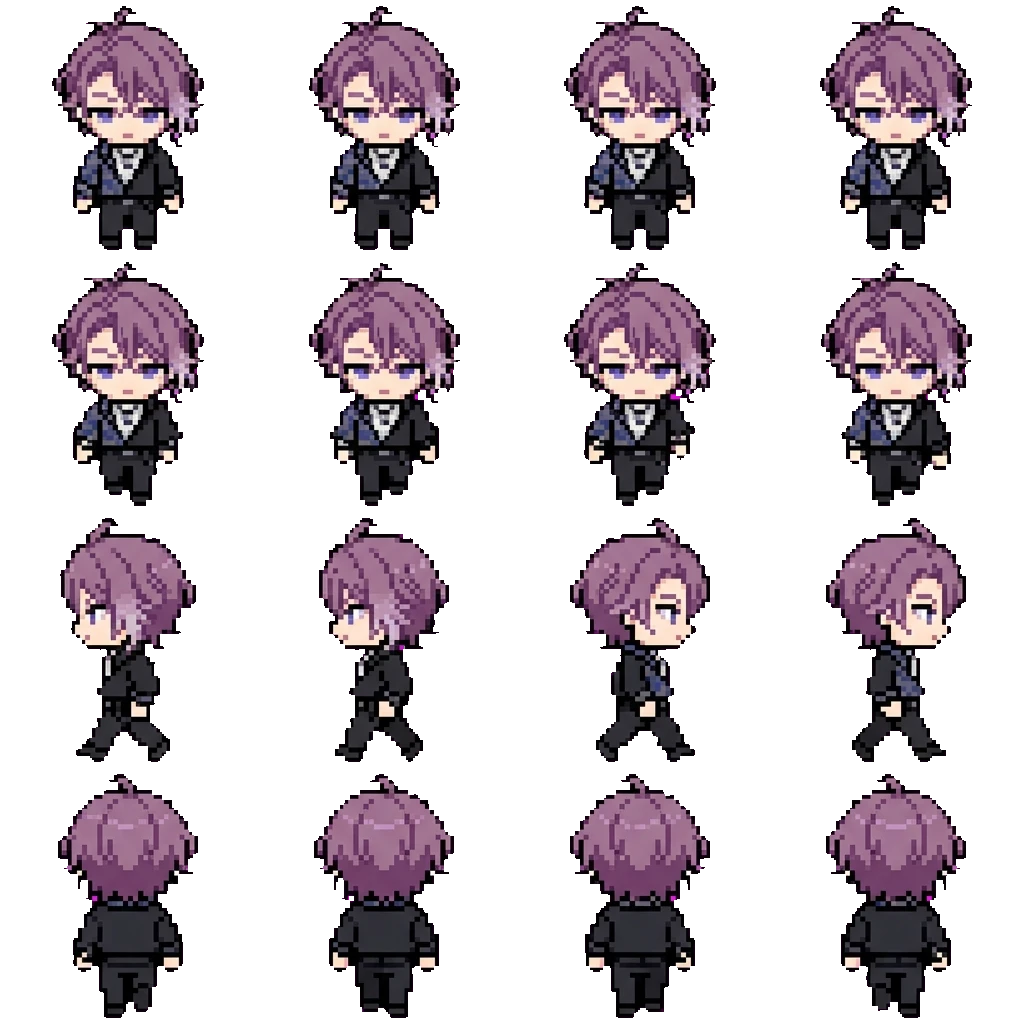 Kurosawa Ren movement sprite