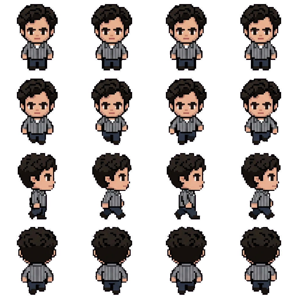 Joe Goldberg movement sprite